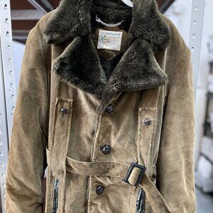 Vintage Kmart Outerwear Mens MEDIUM Size 36 BROWN Corduroy Jacket EUC